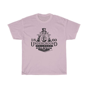 1st Black Uber Underground Railroad  Unisex Cotton Tee