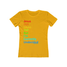 Load image into Gallery viewer, UNdECIDED Women&#39;s The Boyfriend Tee