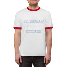 Load image into Gallery viewer, ST.KESHA&#39;S COLLEGE Unisex Ringer Tee
