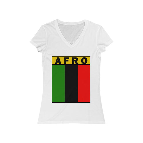 Women's Jersey Short Sleeve V-Neck Tee