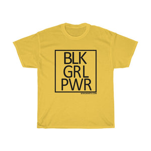 BLK GRL PWR Unisex Heavy Cotton Tee