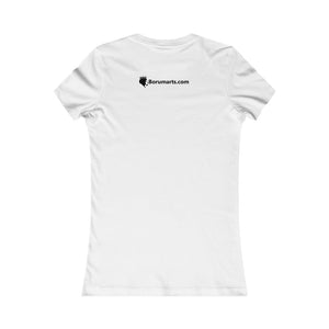 BLK GIRL PWR ANGIE D Women's Favorite Tee