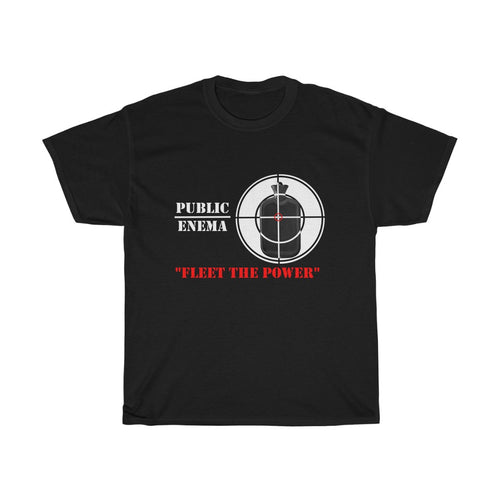 PUBLIC ENEMY FLEET THE POWER Unisex Heavy Cotton Tee