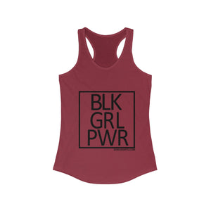 BLACK GIRL POWER Women's Ideal Racerback Tank